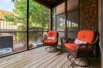 Lower Screened-In Porch accessible through Master Suite